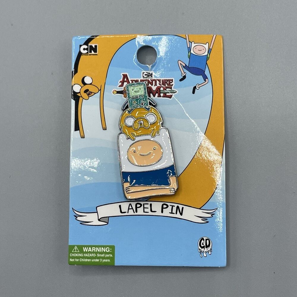 Adventure Time Finn & Jake Enamel Pin Cartoon Network NEW